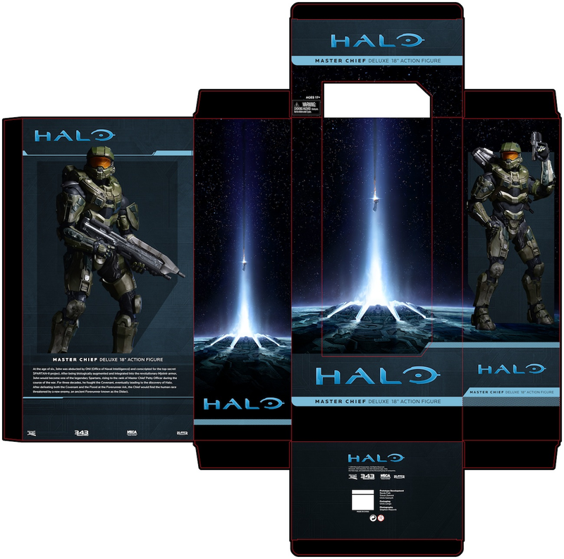 Illustration for article titled Deluxe 18" Master Chief Action Figure